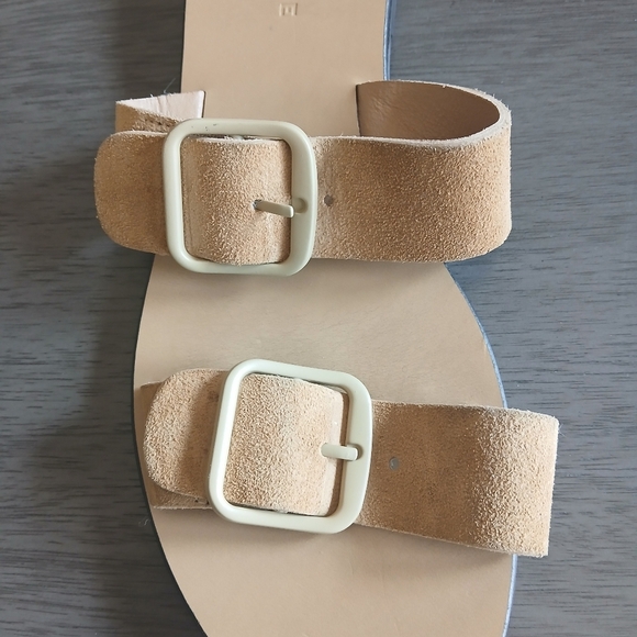 Everlane Tan Suede Women's Sandals Excellent Condition Size 9 - Picture 5 of 5